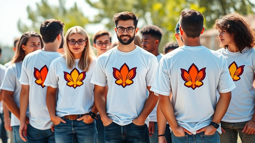 הדפסת לוגו על חולצות – למה זה לא רק עניין של סטייל, אלא גם של תוצאות